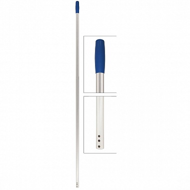 Ручка Filmop алюминиевая синяя (140 см, диаметр - 23 мм, 3 отверстия)