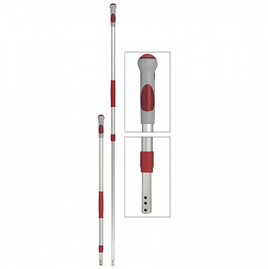 Ручка Filmop телескопическая для держателей 102-184 см (красная)