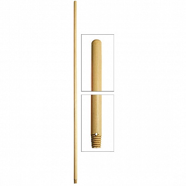 Ручка Filmop деревянная (130 см, диаметр - 24 мм, 1 отверстие)