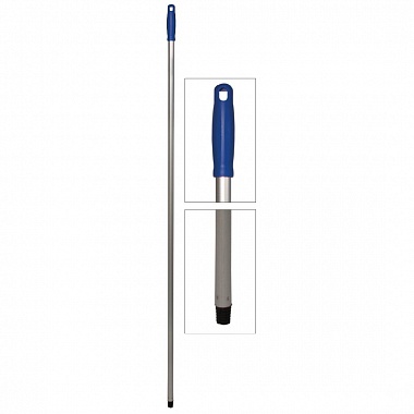 Ручка Filmop алюминиевая синяя (140 см, диаметр - 22 мм, резьбовое соединение)